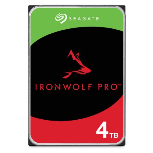 Image of HD SEAGATE IRON WOLF PRO SATA3 4TB 3.5" 7200 RPM 128mb cache 24x7 - NAS HDD - ST4000NT001- Gar. 5 anni/2Y SERVIZIO RESCUE075