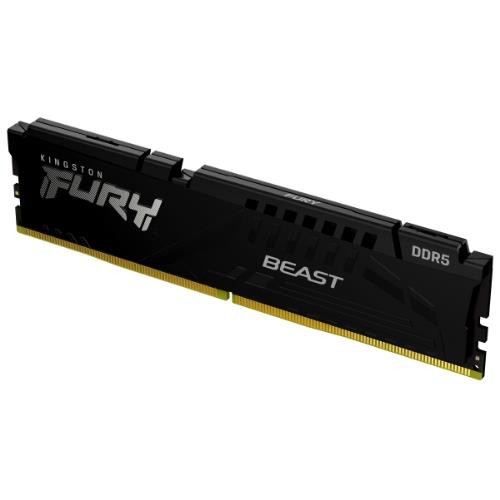 Image of DDR5 KINGSTON 16Gb 6000Mhz - FURY BEAST BLACK CL36 - KF560C36BBE2-16075