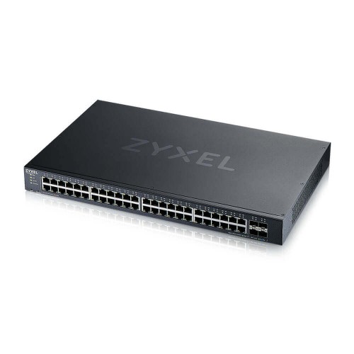 Image of SWITCH ZYXEL XGS1935-52 48P GIGABIT+4P 10GbE SFP+ IPv6, VLAN, QoS, IGMP, Rack - FREE Nebula Basic075