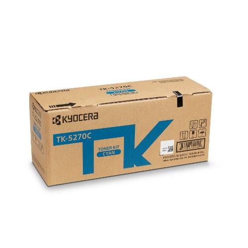 Image of TONER KYOCERA TK-5270C Ciano 6.000PP x M6230cidn M6630cidn P6230cdn075