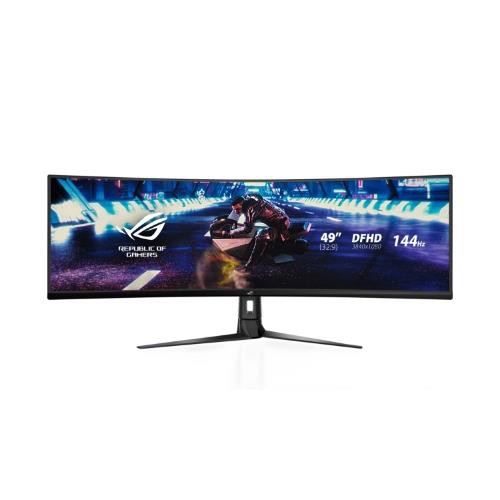 Image of MONITOR ASUS LED ROG STRIX 49" Wide CURVED XG49VQ WQHD 3840x1080 144hz 1ms 450cd/m² 2X5W MM 2HDMI DP FreeSync2 GAMING075