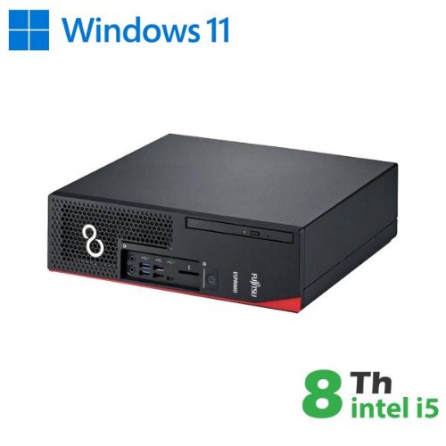 Image of PC FUJITSU RINOVO REFURBISHED Esprimo D738 RN54522114 SFF i5-8xx0 8GB SSD NEW 256GB NO DVD W11P075