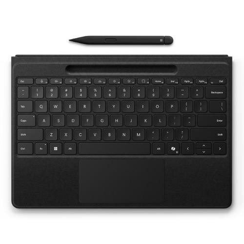 Image of Microsoft Surface Pro – Tastiera FLEX Wireless Nero + slim pen 8YU-00011075