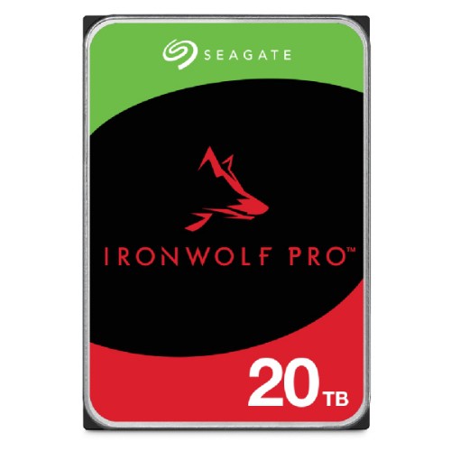 Image of HD SEAGATE SATA3 IRON WOLF PRO 20TB 3.5" 7200 RPM 256mb cache 24x7 - NAS HDD - ST20000NT001 - Gar. 3 anni075