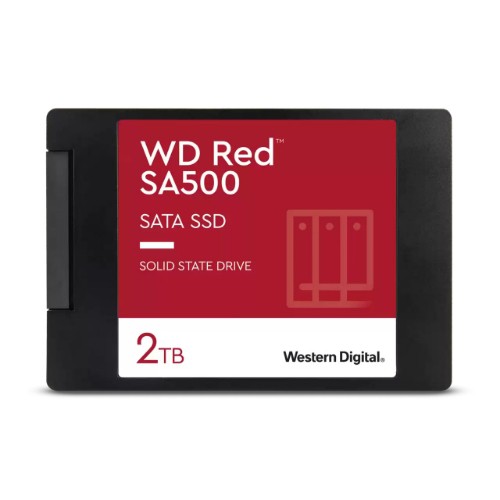 Image of SSD WD 2TB RED 2.5" - NAS SATA SSD - Read:530MB/S-Write:560MB/S WDS200T2R0A075