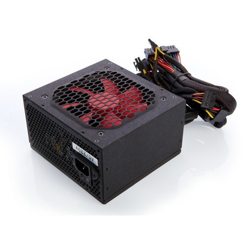 Image of ALIMENTATORE ITEK 650W ATX DESERT VENTOLA 12CM - 4 CONN. SATA - ADATTATORE 20+4 PIN - Active PFC - ITPSD650075