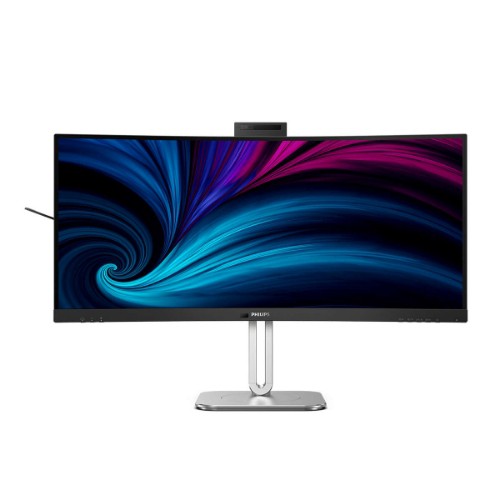 Image of MONITOR PHILIPS LED 34" 21:9 CURVED 34B2U6603CH/00 3440x1440 4ms 500cd/m² 2x5W MM Webcam Reg.H 2HDMI DP RJ45 USB-C docking075