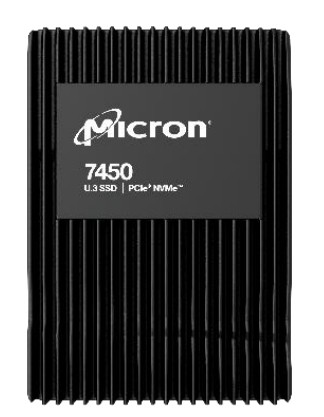 Image of SSD MICRON 3,84TB 7450 PRO 2.5" U.3 PCIe 4.0 (NVMe) READ:6800MB/s-WRITE:5300MB/s MTFDKCC3T8TFR-1BC1ZABYYR075