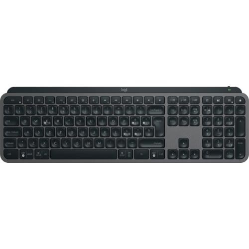 Image of TASTIERA LOGITECH WIRELESS bluTOOTH MX Keys S Tasti a forbice, Retroilluminata, Grafite 920-011575075