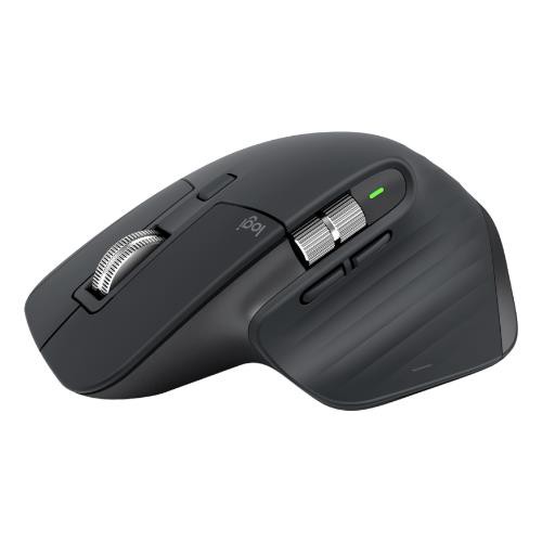 Image of MOUSE LOGITECH WIRELESS bluTOOTH "MX Master 3S" 8000dpi 7 Pulsanti Grafite 910-006559075