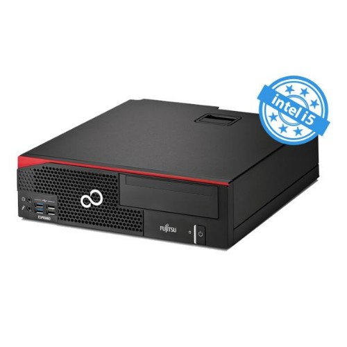 Image of PC RICONDIZIONATO NO PICKUP&RETURN REFURBISHED FUJITSU Esprimo D757 RI54522001 SFF i5-6x00 4GB SSD NEW 240GB W10P (UPG)075