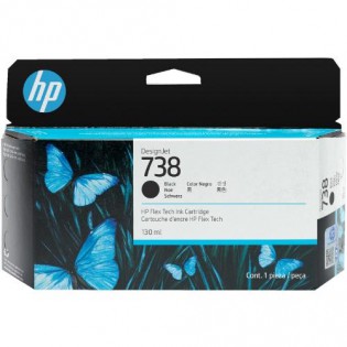HP 498N4A 738 INK BK 130ML