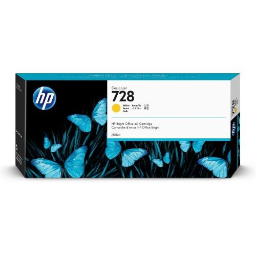 Image of INK HP F9K15A N.728 Giallo 300ML075