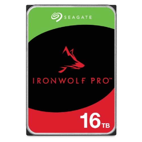 Image of HD SEAGATE IRON WOLF PRO SATA3 16TB 3.5" 7200 RPM 256mb cache 24x7 - NAS HDD - ST16000NT001 - Gar. 3 anni075