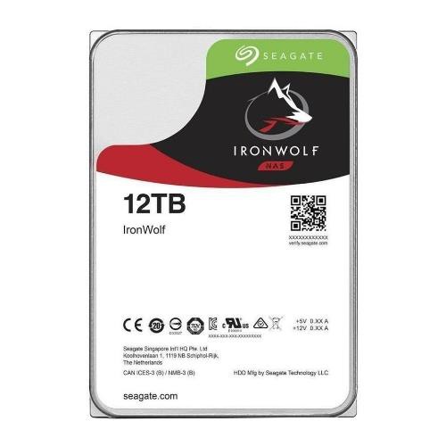 Image of HD SEAGATE IRONWOLF SATA3 12TB 3.5" 7200 RPM 256mb cache 24x7 - NAS HDD - ST12000VN0008 - Gar. 3 anni075