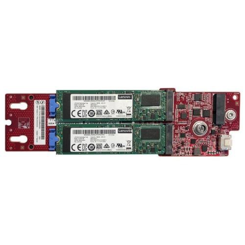 Image of ThinkSystem M.2 SATA 2-Bay RAID Enablement Kit - 4Y37A09739075