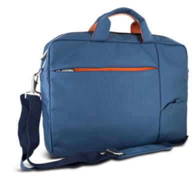 Image of BORSA x NB ATLANTIS P004-S410-A6-16 da 15.6" Modello Sierra, Cinghia a tracolla, tasca porta oggetti e porta documenti, Blu075