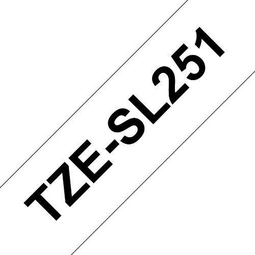 Image of BROTHER TZESL251 LAMINATO NERO / BIANCO075