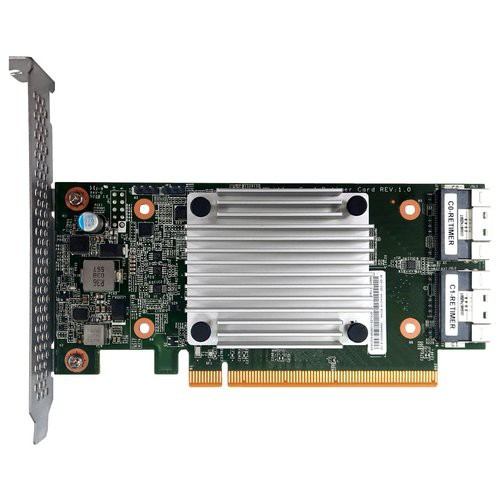 Image of ThinkSystem 4-Port PCIe Gen4 NVMe Retimer Adapter075