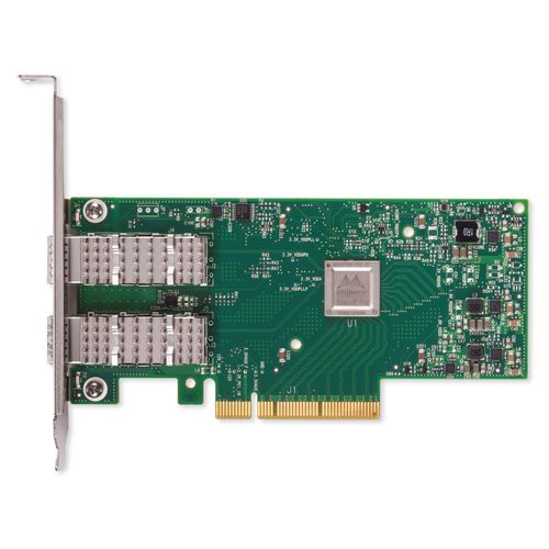 Image of Mellanox ConnectX-4 Lx 10/25GbE SFP28 2-port PCIe Ethernet Adapter - 01GR250075