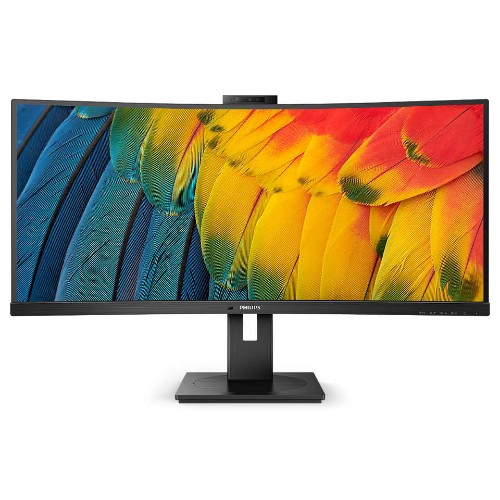 Image of MONITOR PHILIPS LED 34" 21:9 CURVED 34B1U5600CH/00 3440x1440 4ms 350cd/m² 50.000.000:1 2x5W MM Webcam RegH HDMI DP USB-C dockin075