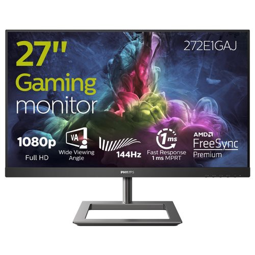 Image of MONITOR PHILIPS LED 27"Wide 272E1GAJ/00 VA 1920x1080 1ms 350cd/mq 1.000:1 2x3W MM HDMI DP GAMING075