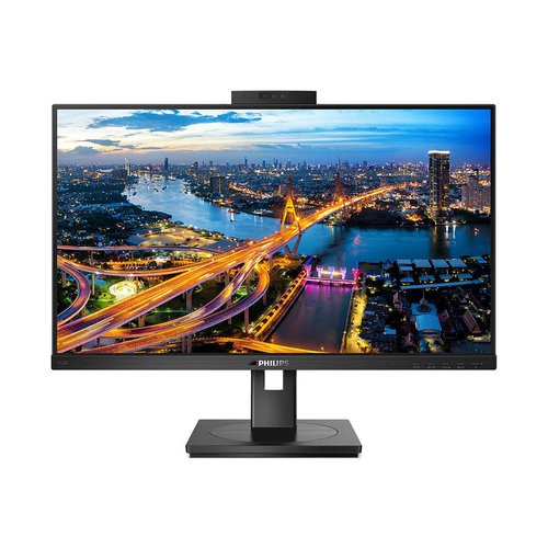 Image of MONITOR PHILIPS LED 23.8"Wide 242B1H/00 IPS 1920x1080 250cd/mq 1000:1 2x2W MM Webcam MIc. Pivot RegH VGA DVI HDMI DP HUB USB075