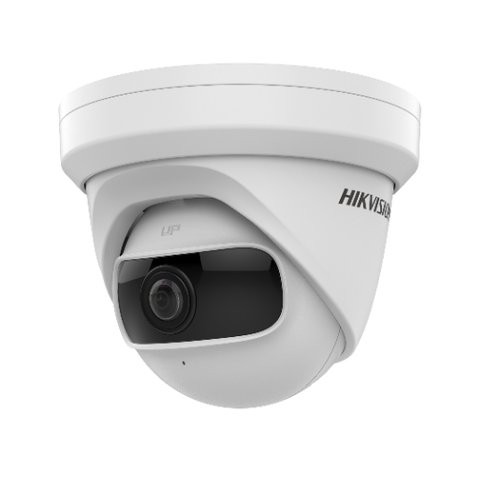 Image of TELECAMERA HIKVISION TURRET IP OTTICA FISSA GRANDANGOLARE 1.68mm H.265+ SMART (5) 4MP - DS-2CD2345G0P-I(1.68mm)075