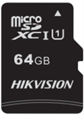 Image of SD-MICRO HIKSEMI (by Hikvision) 64GB C1 CLASS 10 UHS-I + ADATTATORE - HS-TF-C1(STD)/64G/Adapter075