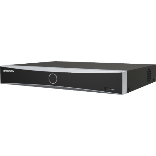 Image of NVR 4 ingressi IP POE. Risoluzione dei canali IP fino a 12MP supporta 1 uscita video HDMI (4K), 1 VGA (FullHD) - 2xUSB 2.0075