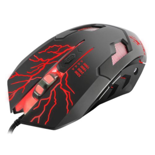 Image of MOUSE TRITON by Atlantis X320 GAMING Ottico 4risoluzioni,luce LED multicolore"Colourshow"6tasti,finitura in gomma USB P009-X320075