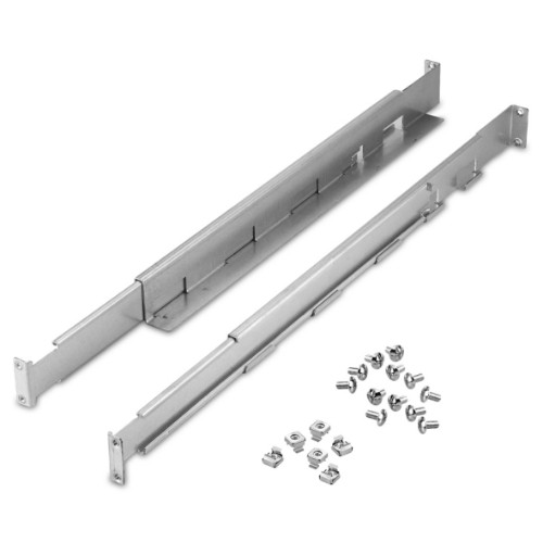 Image of STAFFE A SCORRIMENTO ATLANTIS A03-RailKit2 per UPS/Battery Bank RACK Serie_2 A03-xxxxx2x-RC adatte per armadio rack da 19", 2U075