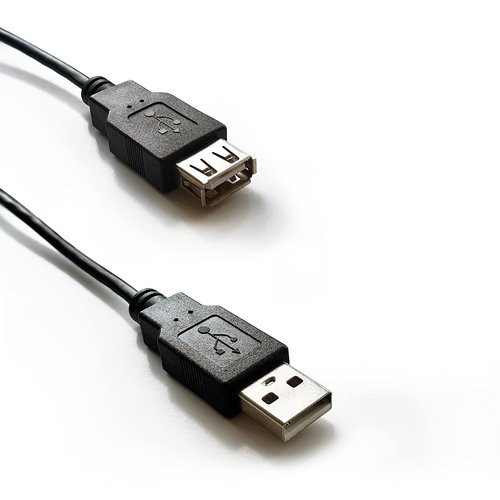 Image of CAVO ATLANTIS USB-2.0 A TO USB A, M/F, 1MT, PROLUNGA, NERO, P019-UB2-AAMF-1
