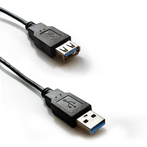 Image of CAVO ATLANTIS USB-3.0 A TO USB A, M/F, 2MT, (PROLUNGA), NERO, P019-UB3-AAMF-2