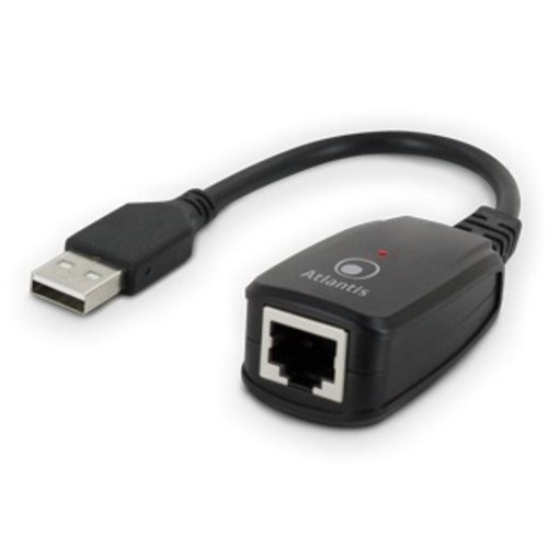 Image of ADATTATORE ATLANTIS A02-UTL20 USB PORTA LAN Fast Ethernet 10/100Mbit - Compatibile con Windows075