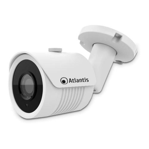 Image of VIDEOCAMERA ATLANTIS ULTRAPLEX A11-UX826A-BP IP PoE Bullet 3Mpx 1920x1080 H.264/H.265 20fps 1/2.9" CMOS IR 2 Array led 15mt075