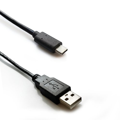Image of CAVO ATLANTIS USB A 2.0 TO USB-C, M/M, 1MT, NERO, P019-UB2-ACMM-1