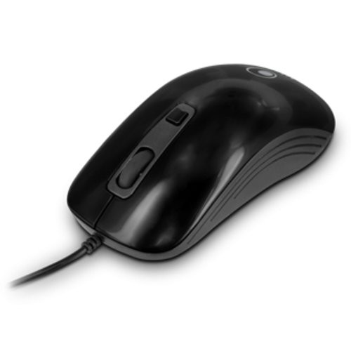 Image of MOUSE ATLANTIS P009-OPTIDESK-USB ottico 3 tasti con scroll usb, Finitura High Glossy Nero075