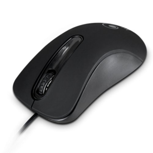 Image of MOUSE ATLANTIS P009-OPTISTAR-USB ottico 3 tasti con scroll usb, Finitura Rubber Coatted Nero075