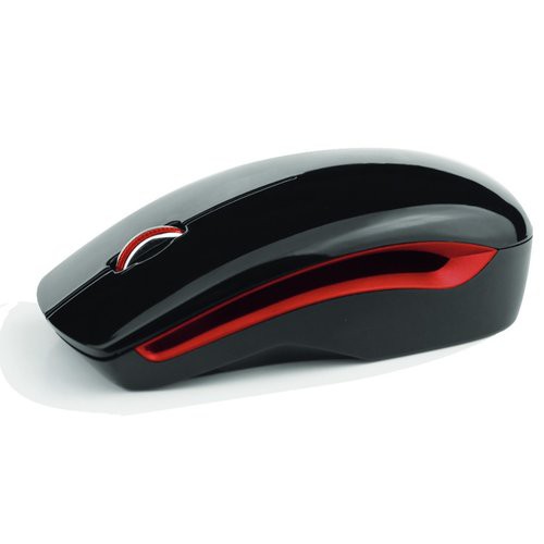 Image of MOUSE ATLANTIS OFFICE P009-M7061-G WIRELESS USB Ottico 3 tasti 1.200dpi mini ricevitore nano Nero075