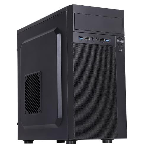 Image of CASE ITEK M.TOWER "THEON" 500W, 2*USB2, 2*USB3 Audio Front- Cable Managment - BK - ITOCMPTO075