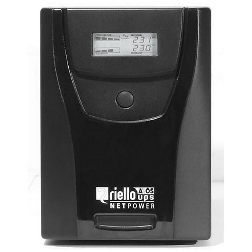 Image of UPS Riello NETPOWER 1000 1000VA/600W TOWER auton. 8 min.075