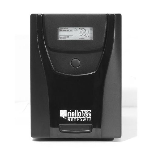 Image of UPS Riello NETPOWER 2000 2000VA/1200W TOWER auton. 8 min.075