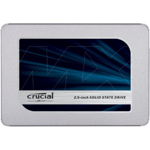 Image of SSD CRUCIAL 1TB 2.5" SATA3 READ: 555MB/S-WRITE: 515MB/S CT1000MX500SSD1075