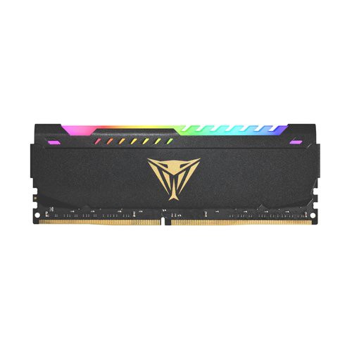 Image of KIT DDR4 PATRIOT "VIPER STEEL RGB BLACK" 16GB (2x8GB) 3600Mhz CL18 - RGB- HS DUAL CHANNEL PVSR416G360C0K075