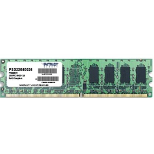 Image of DDR2 PATRIOT 2GB 800Mhz PC2-6400 - PSD22G80026