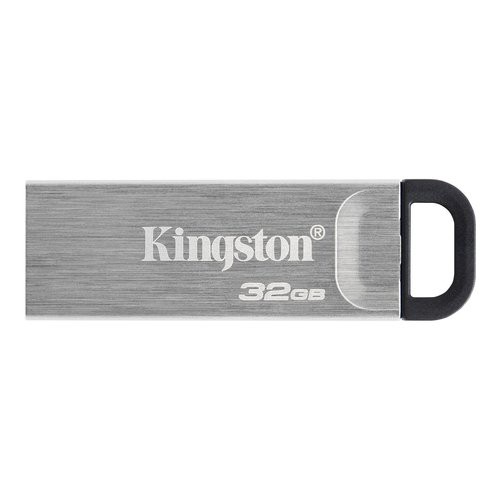 Image of FLASH DRIVE KINGSTON USB 3.2 32GB - DTKN/32GB Metal Case Silver
