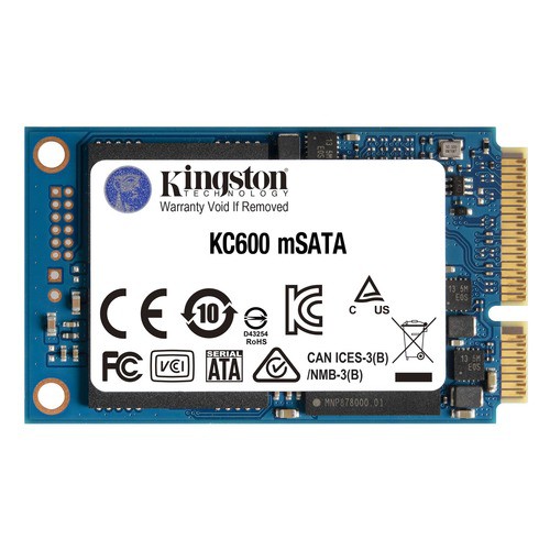 Image of SSD KINGSTON 256GB SKC600MS/256G Msata SATA3 Read:550MB/s-Write:500MB/s075