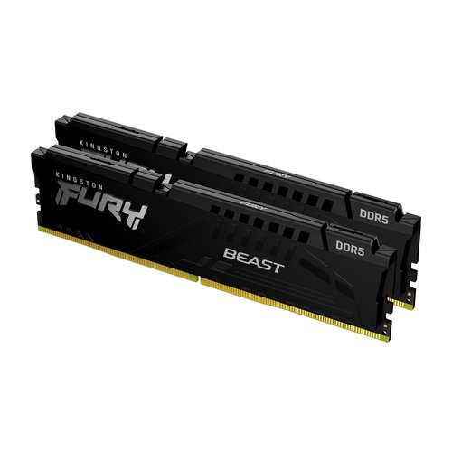 Image of KIT DDR5 KINGSTON 32Gb (2X16GB) 6000Mhz - FURY BEAST BLACK CL40 - KF560C40BBK2-32075