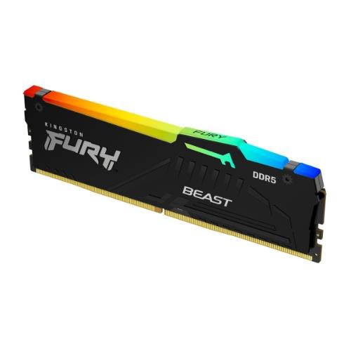 Image of DDR5 KINGSTON 32Gb 6000Mhz - FURY BEAST RGB CL40 DIMM - KF560C36BBEA-32075